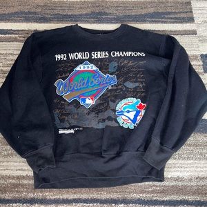 Vintage Blue Jays 1992 championship sweater